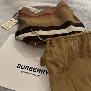 Brand new burberry bucket bag.